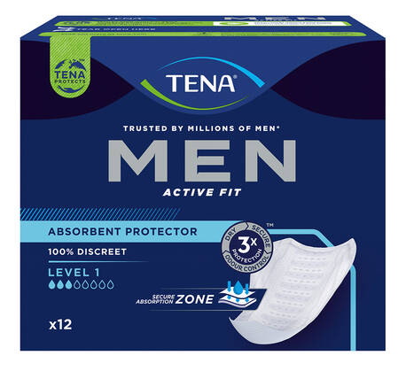 Tena Men Level 1 Light Прокладки урологічні чоловічі 12 шт