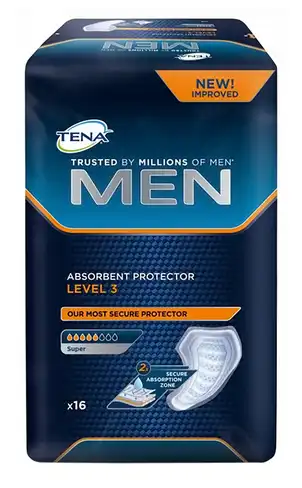 Tena Men Level 3 Прокладки урологічні чоловічі 16 шт
