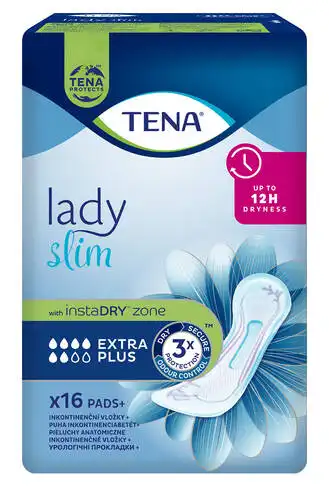 Tena Lady Extra plus Insta Dry Прокладки урологічні жіночі 16 шт