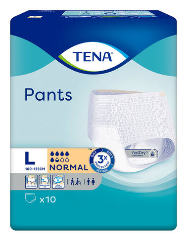 Tena Pants Normal Труси-підгузки для дорослих розмір L 10 шт
