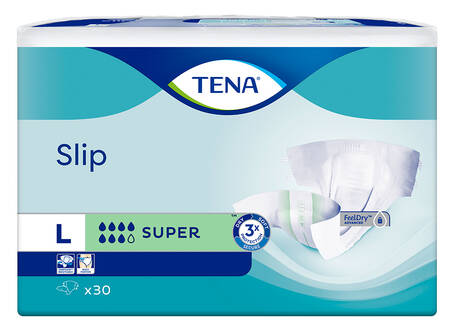 Tena Slip Super Підгузки для дорослих розмір L 30 шт