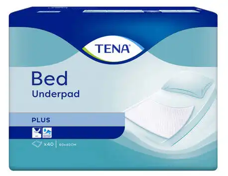 Tena Bed Plus Пелюшки 60х40 см 40 шт
