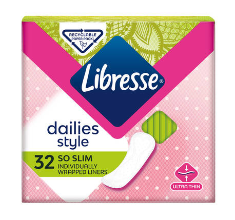 Libresse Dailyfresh Нормал Прокладки гігієнічні щоденні ультратонкі 32 шт