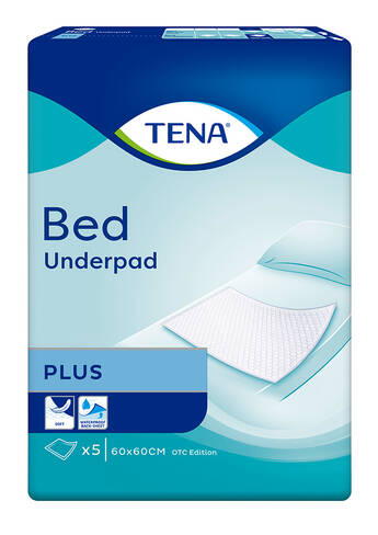 Tena Bed Plus Пелюшки 60х60 см 5 шт