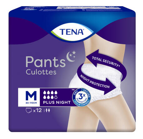Tena Pants Plus Night Труси-підгузки для дорослих розмір M 12 шт