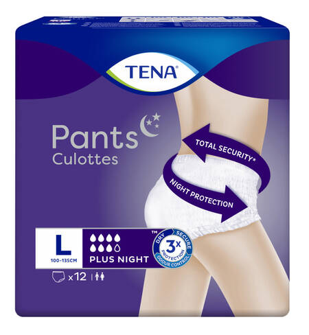 Tena Pants Plus Night Труси-підгузки для дорослих розмір L 12 шт