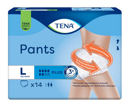 Tena Pants Plus Large Труси-підгузки розмір L 14 шт