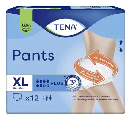 Tena Pants Plus Труси-підгузки розмір XL 12 шт