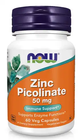NOW Цинку піколінат капсули 50 мг 60 шт