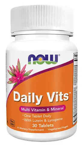 NOW Вітаміни Daily Vits Multi таблетки 30 шт