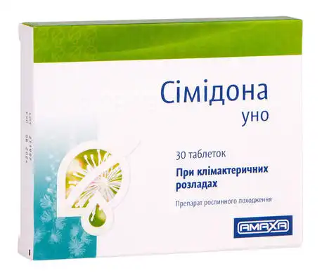 Сімідона уно таблетки 6,5 мг 30 шт