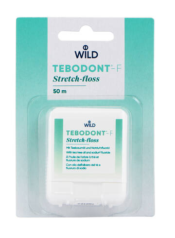 Dr.Wild Tebodont Зубна нитка з олією чайного дерева 1 шт