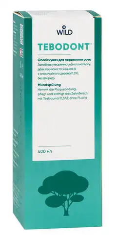 Dr.Wild Tebodont Ополіскувач для ротової порожнини 400 мл 1 флакон
