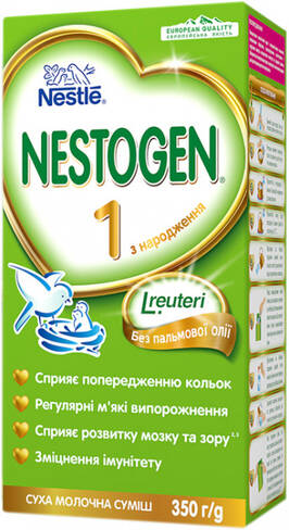 Nestogen 1 Суха молочна суміш з народження 350 г 1 коробка