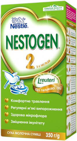 Nestogen 2 Суха молочна суміш з 6 місяців 350 г 1 коробка