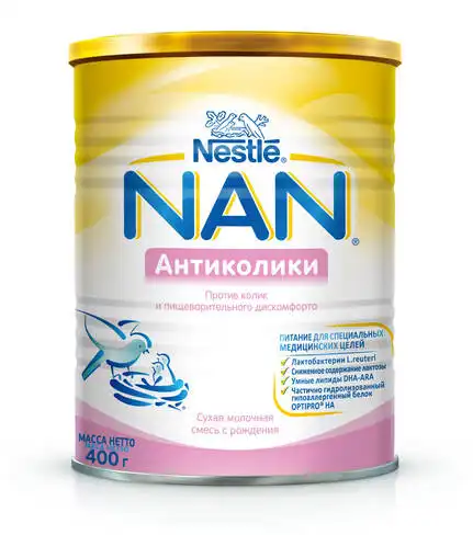 NAN Комфорт Суха молочна суміш з народження 400 г 1 банка