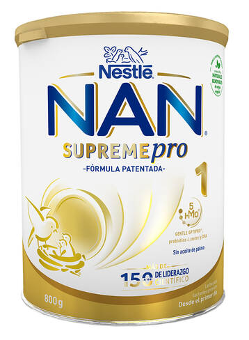 NAN Supremepro 1 Суха дитяча молочна суміш для новонароджених 800 г 1 банка