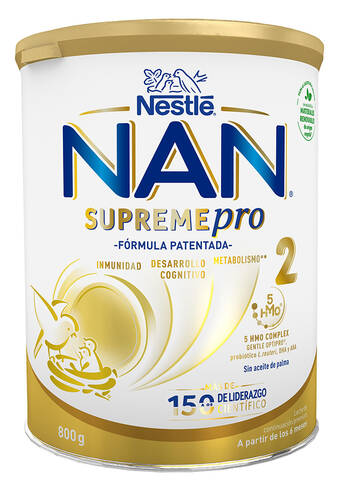 NAN Supremepro 2 Суха дитяча молочна суміш з 6 місяців 800 г 1 банка