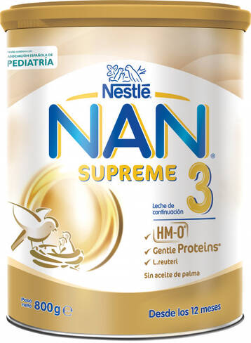 NAN Supreme 3 Суха дитяча молочна суміш з 12 місяців 800 г 1 банка