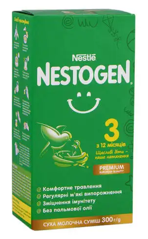 Nestogen 3 Суха молочна суміш з 12 місяців 300 г 1 коробка