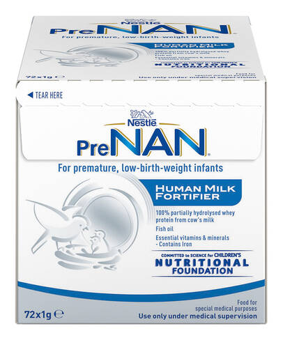 NAN Pre HMF Збагачувач грудного молока 1 г 72 пакетиків
