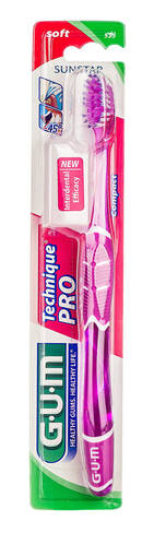 Gum Technique Pro Compact Soft Зубна щітка, м'яка 1 шт