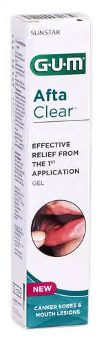 Gum AftaClear Гель 10 мл 1 туба