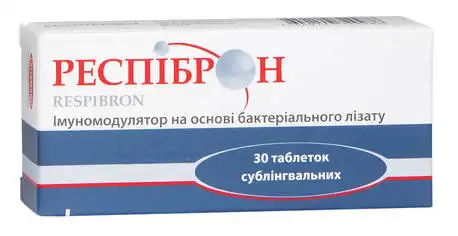 Респіброн таблетки сублінгвальні 30 шт