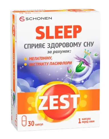 Zest Сліп капсули 30 шт