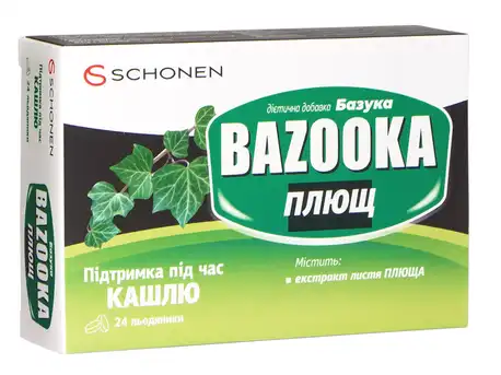 Базука Плющ льодяники 24 шт