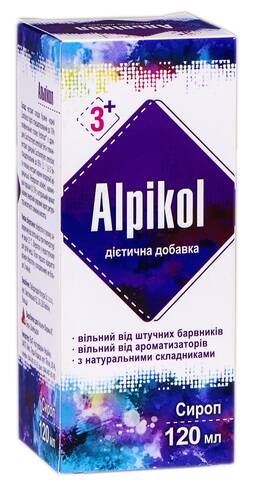 Альпікол сироп 120 мл 1 флакон