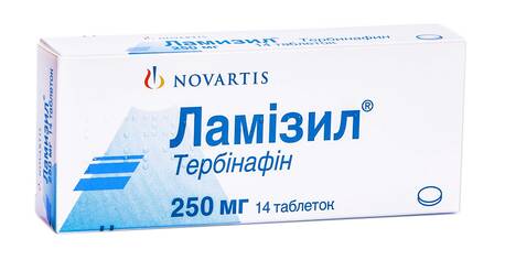 Ламізил таблетки 250 мг 14 шт