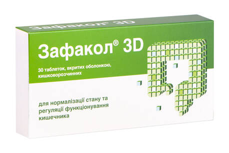 Зафакол 3D таблетки 30 шт