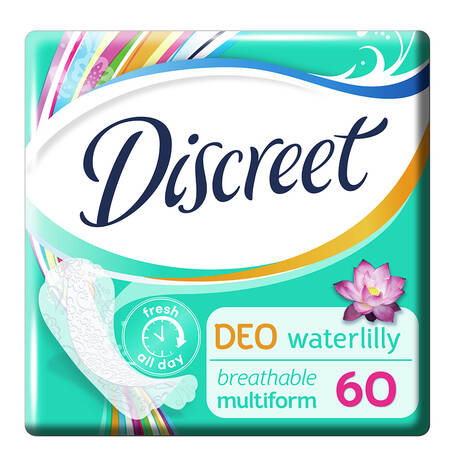 Discreet Deo Water Lily Мультиформ Прокладки щоденні 60 шт