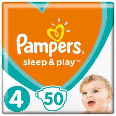 Pampers Sleep & Play 4 Maxi Підгузки дитячі 9-14 кг 50 шт