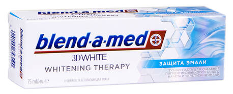 Blend-a-med Whitening Therapy Зубна паста Захист емалі 75 мл 1 туба