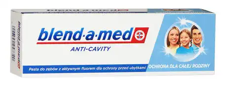 Blend-a-med 3D White Зубна паста Анти Карієс Сімейний захист 75 мл 1 туба