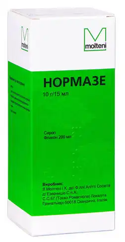 Нормазе сироп 10 г/15 мл  200 мл 1 флакон