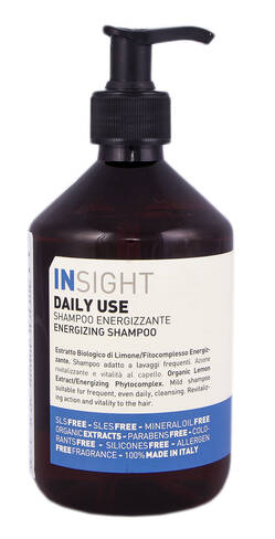 Insight Шампунь енергетичний для щоденного догляду для всіх типів волосся 400 мл 1 флакон