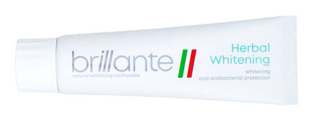 Brillante Herbal Whitening Зубна паста відбілююча антибактеріальна 75 мл 1 туба