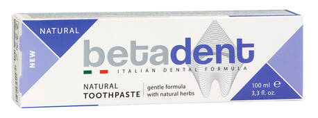 Betadent NATURAL Зубна паста 100 мл 1 туба loading=