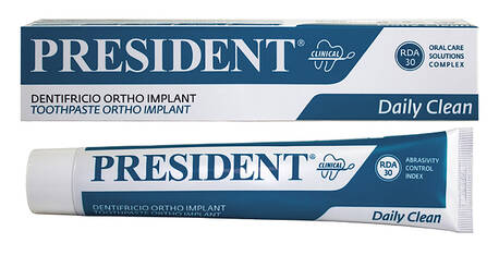 President ORTHO Implant Зубна паста 75 мл 1 туба