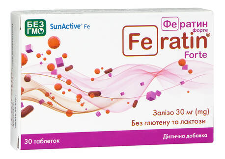 Фератин Форте таблетки 30 шт