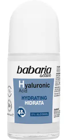 Babaria Дезодорант кульковий з гіалуроновою кислотою 50 мл 1 флакон
