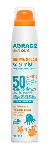 Agrado Sun Care Спрей-міст сонцезахисний для дітей з SPF50+ 200 мл 1 флакон