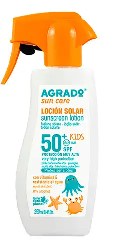 Agrado Kids Лосьйон сонцезахисний для дітей SPF50+ 250 мл 1 флакон