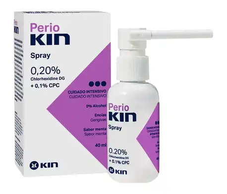 Kin Спрей Perio для ротової порожнини із хлоргексидином 0,20% 40 мл 1 флакон