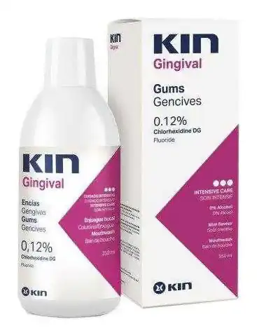 Kin Gingival Ополіскувач для ротової порожнини проти карієсу з фтором 500 мл 1 флакон