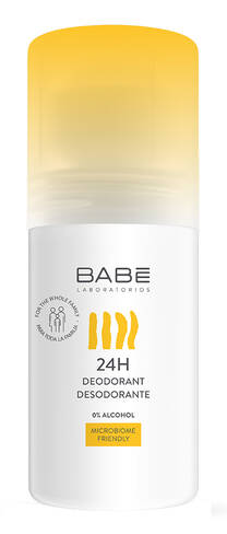 Babe Laboratorios Body Дезодорант сенсітів для всієї родини «24 години захист» з пребіотиком 50 мл 1 флакон