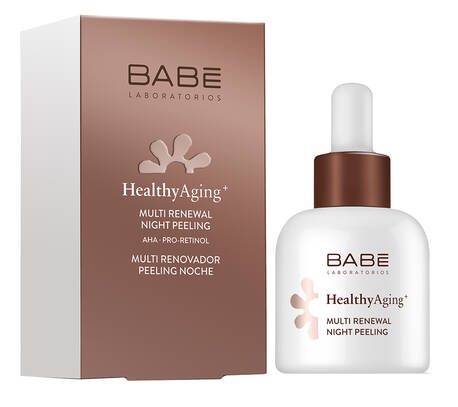 Babe Laboratorios Healthy Aging Нічний оновлювальний пілінг з АНА кислотами й ретинолом 30 мл 1 флакон loading=